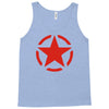 military starfunny retro army war vietnam usa britain fashion Tank Top
