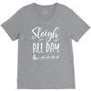 sleigh all day 2 V-Neck Tee