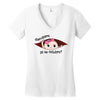 Disculpame Ya Es Octubre? Women's V-Neck T-Shirt