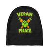 vegan pirate Baby Beanies