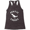 Auntiesaurus Racerback Tank
