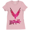 logang maverick 3 Ladies Fitted T-Shirt