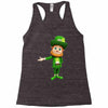 DABBİNG LEPRECHAUN Racerback Tank