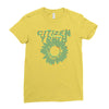 citizen 'flower Ladies Fitted T-Shirt