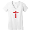 jesus highway to heaven Women's V-Neck T-Shirt