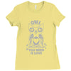 owl you need Ladies Fitted T-Shirt