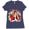 red Ladies Fitted T-Shirt