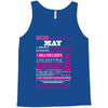 quens are born in may Tank Top