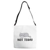 Cat Says Not Today Adjustable Strap Totes