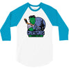 spooky city creatures   hockey team 3/4 Sleeve Shirt