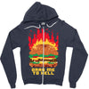 burger fever Zipper Hoodie