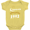 queens are born in 1992 Baby Onesie
