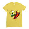 skaters_1 Ladies Fitted T-Shirt