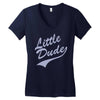 little dude Women's V-Neck T-Shirt