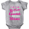 Yaya Was Created Because Need Real Heroes Baby Onesie