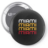 miami Pin-back button