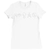 wubba zeppelin Ladies Fitted T-Shirt