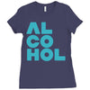 alcohol Ladies Fitted T-Shirt