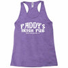 paddy's irish pub Racerback Tank