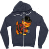 nightmeow on elm street Zipper Hoodie
