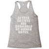 freelance artist advertising Racerback Tank