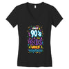 only 90s kids Women's V-Neck T-Shirt