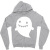 funny ghost Zipper Hoodie