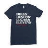 mike dustin lucas eleven will Ladies Fitted T-Shirt