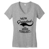 New Grandad 2018 Rokie Dept. Women's V-Neck T-Shirt