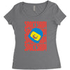 spaceship Women's Triblend Scoop T-shirt