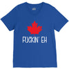 canada fuckin eh V-Neck Tee