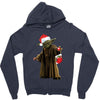 yoda christmas Zipper Hoodie