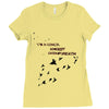 I'm A Goner (f104) Ladies Fitted T-Shirt