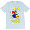 gay pride parade lgbt lesbian gay bi trans queer pan light T-Shirt