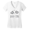 skateboard Women's V-Neck T-Shirt