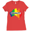 Vote Yes-Australia Marriage Equality Ladies Fitted T-Shirt