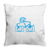 dj club Throw Pillow