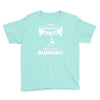 who loves running Youth Tee