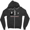 never forget casette diskette Zipper Hoodie