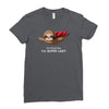 super lazy Ladies Fitted T-Shirt