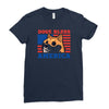 doge bless america Ladies Fitted T-Shirt