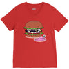 monster burger V-Neck Tee