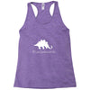 grandpa dinosaur Racerback Tank