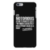 The Notorious, Undisputed World Champion iPhone 6/6s Plus Case