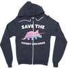 Save The Chubby Unicorns Zipper Hoodie