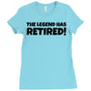 retirement Ladies Fitted T-Shirt