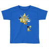 playing with monsters Toddler T-shirt