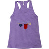 143. my wife sunning her clothes 039 Racerback Tank