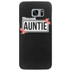 blessed aunitie with flower white color Samsung Galaxy S7 Edge