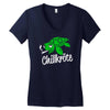 chillkr&ouml;te Women's V-Neck T-Shirt